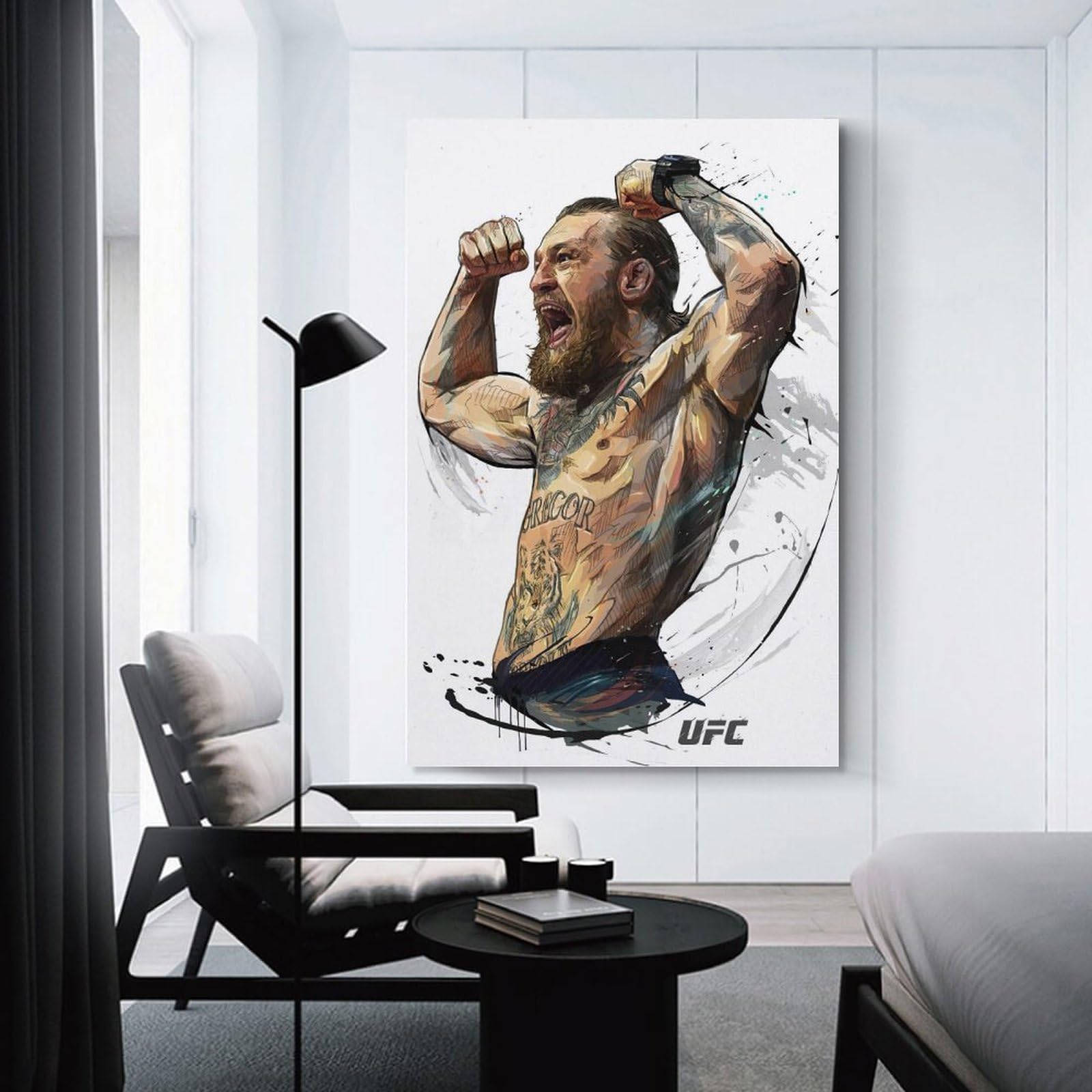 マルゴメドフ　VS　コナーマクレガー　パネル付き　特大ポスター　横1.5ｍ マルゴメドフ VS コナーマクレガー パネル付き 特大ポスター 横