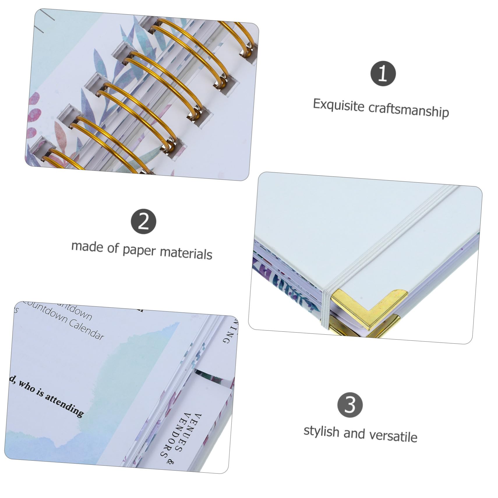 Hochzeitsplanungsbuch Für Braut Praktisches Notizbuch Zur Hochzeitsorganisation Mit Kreativem Design Erinnerungsbuch Für Schönsten Tag