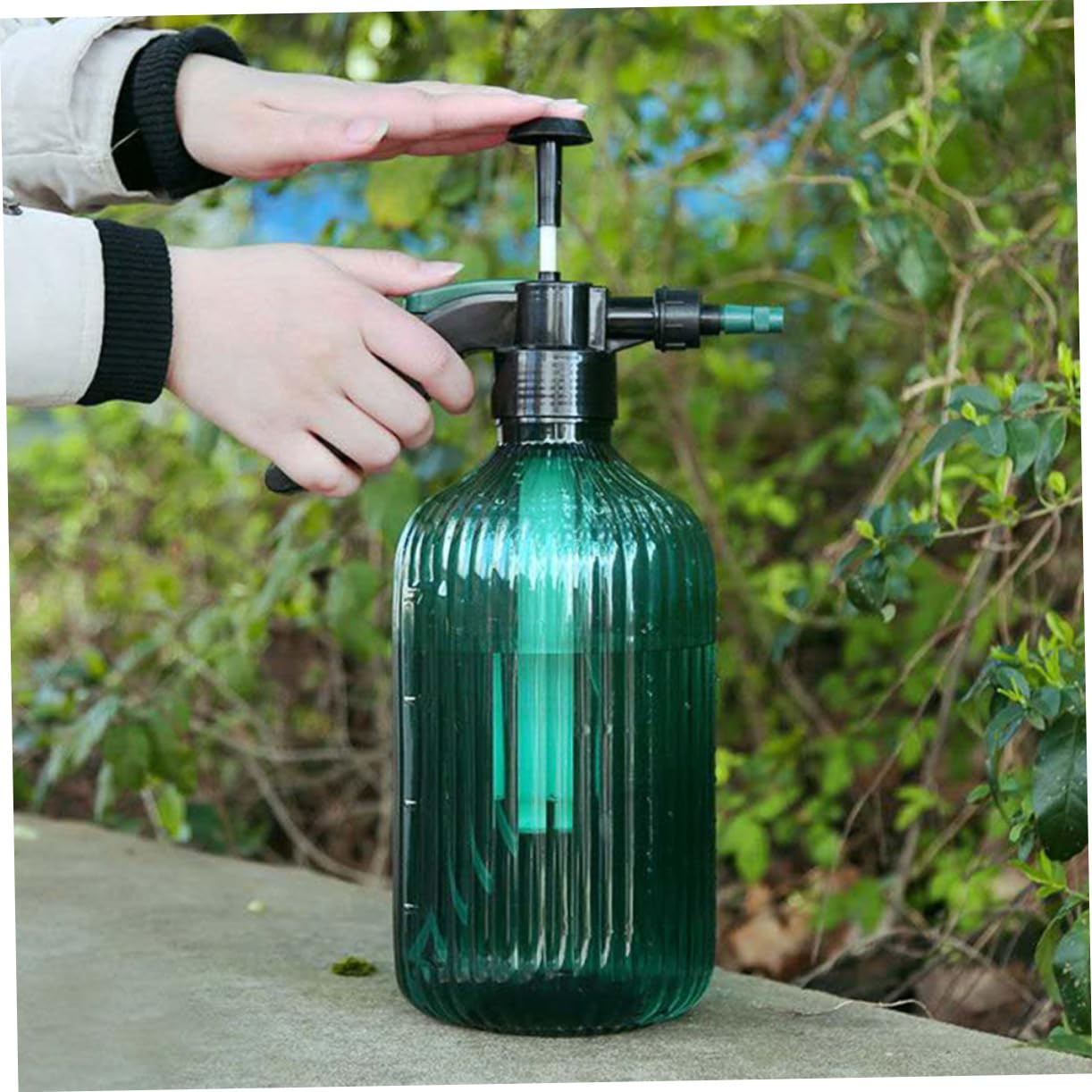 VICASKY 2 flaconi spray per piante facile irrigazione dei fiori, ergonomici, compatti per giardinaggio e cura delle piante e robusti