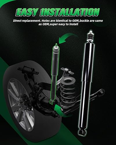 Miniatura 5 de SCITOO - Amortiguador trasero compatible con Ford E-150,03-05 07-12 2009 2011-12 para Ford E-250,93-95 97 99 01-02 para Ford E-250 Econoline, 03-05