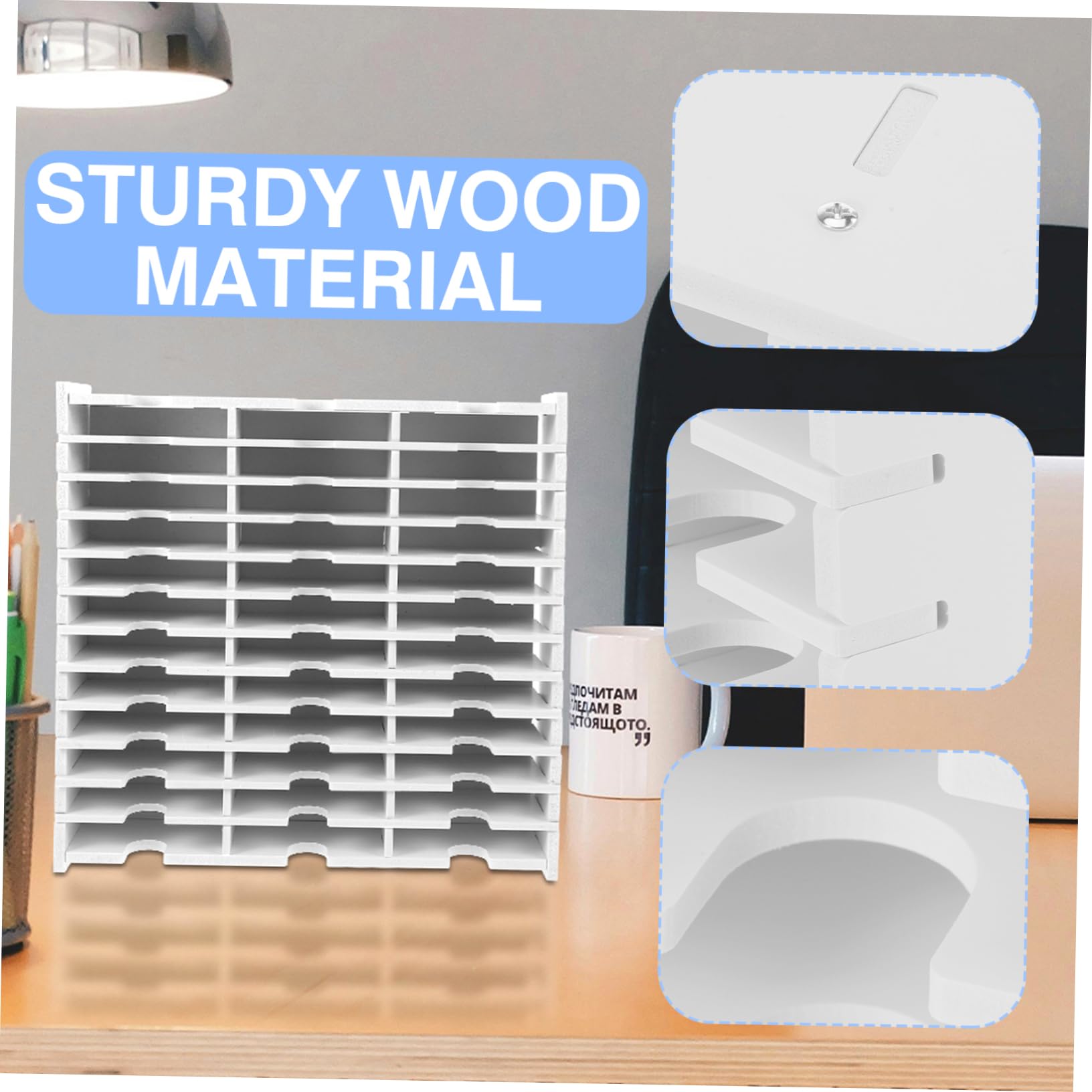 Scatola Porta Oggetti per CD e Dvd in Pvc Bianco, Scatola di Immagazzinaggio Resistente che Protegge i Dischi Riducendo Collisioni e Schiacciamenti, come Regalo