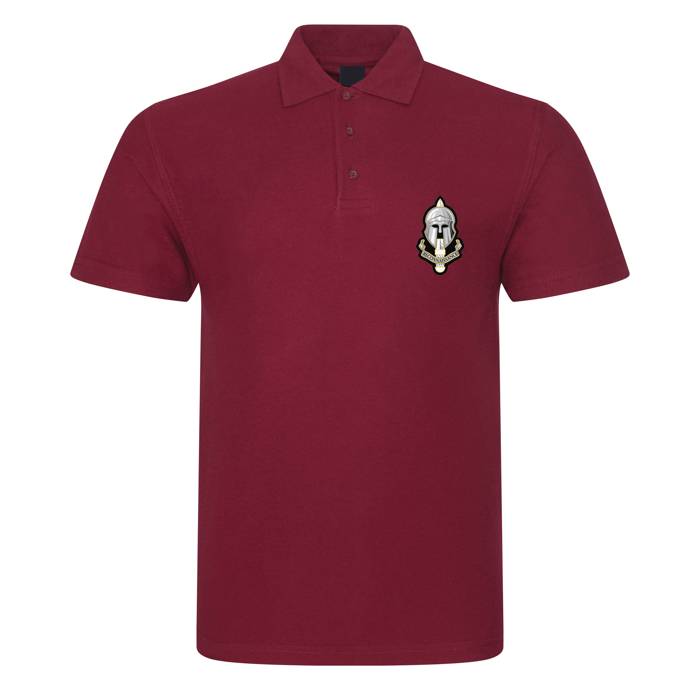 PSave Special Reconnaissance Regiment SRR Mens Embroidered Polo Shirt British Army Military Embroidery (as8, Alpha, xx_l, Regular, Regular, Maroon)