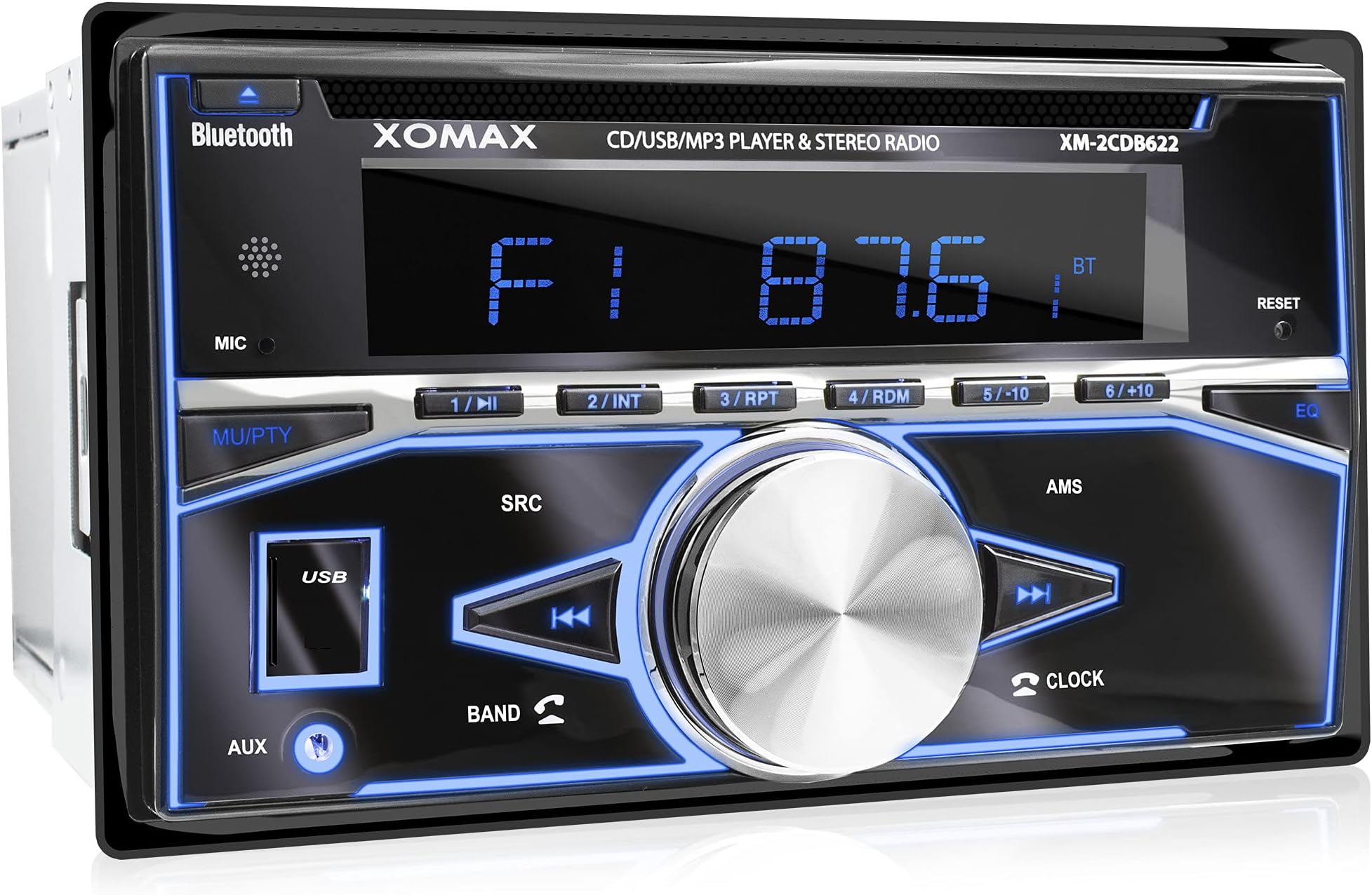 Autoradio Bluetooth CENXINY Con Lettore CD/DVD, Vivavoce, USB, AUX, TF - 1 DIN Per Auto, Supporta IOS/Android - Foto 8