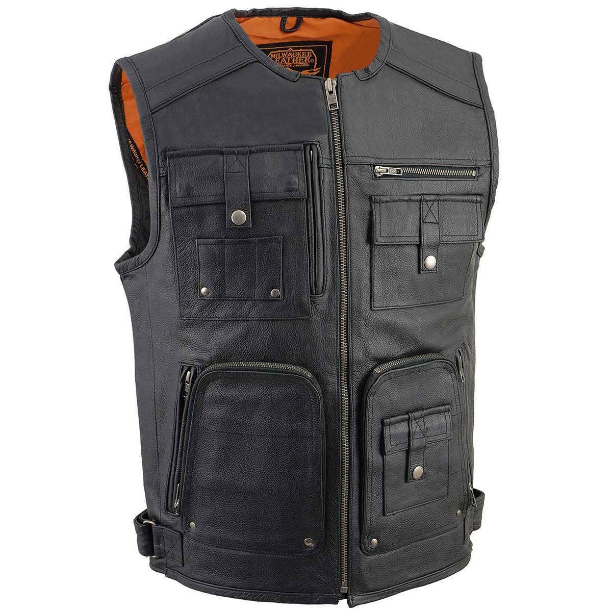 Amazon.co.jp: Milwaukee Leather MLM3580 メンズ ブラック 'Super
