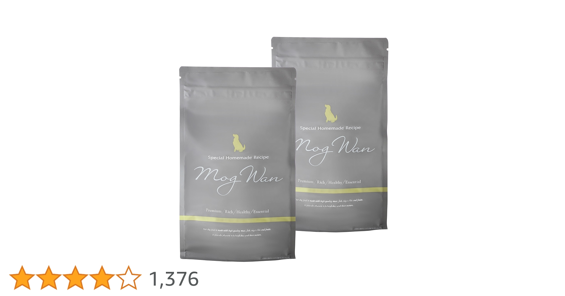 MogWan モグワンドッグフード×2袋 Amazon.co.jp: 【まとめ買い】モグワン ドッグフード チキン＆サーモン