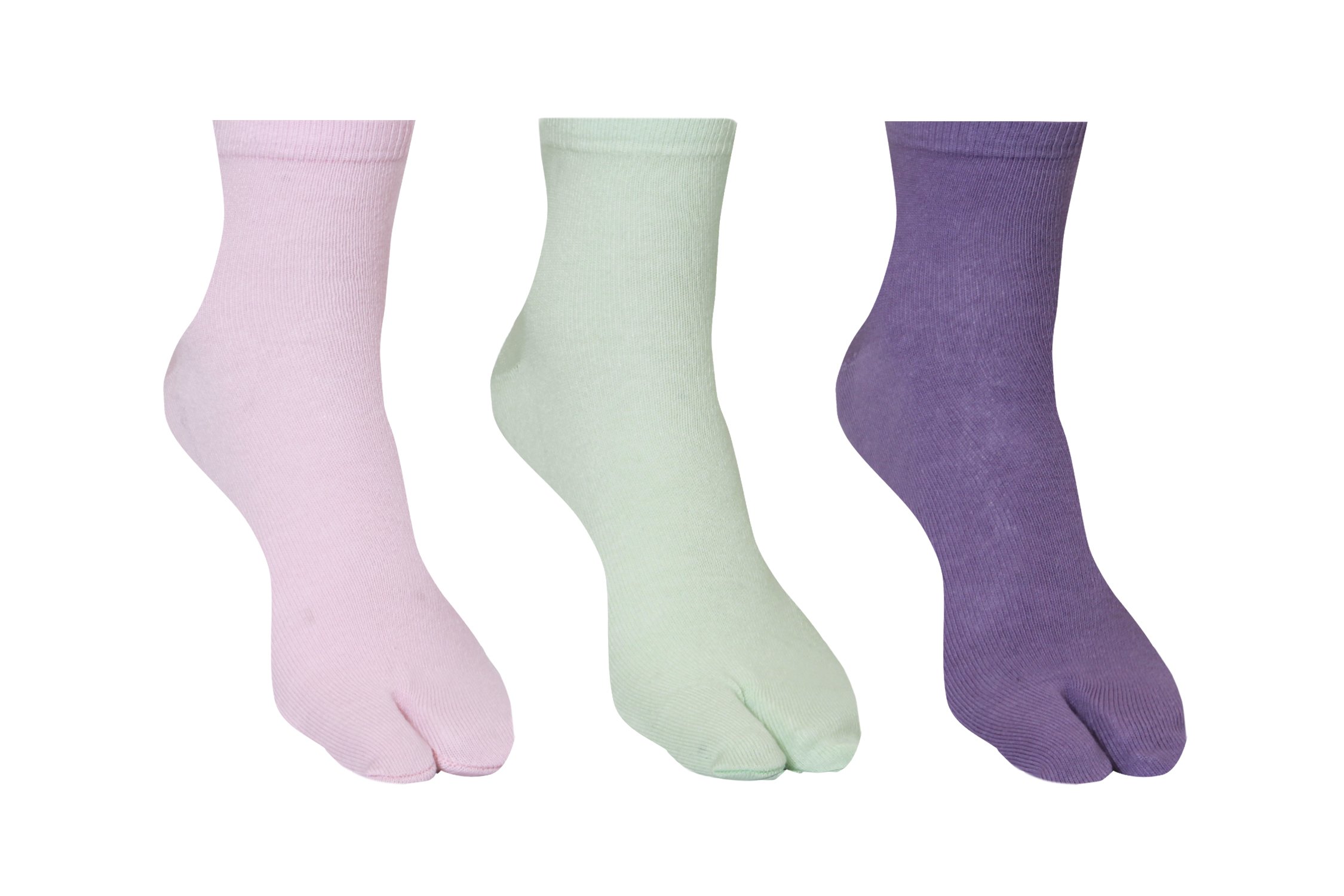 Ankle Thumb Socks for Women, Made with Breathable, Anti Odour & Moisture Absorbent Combed Cotton with a Extra Durable Welt, Ideal For All Day Wear (Pack Of 3)