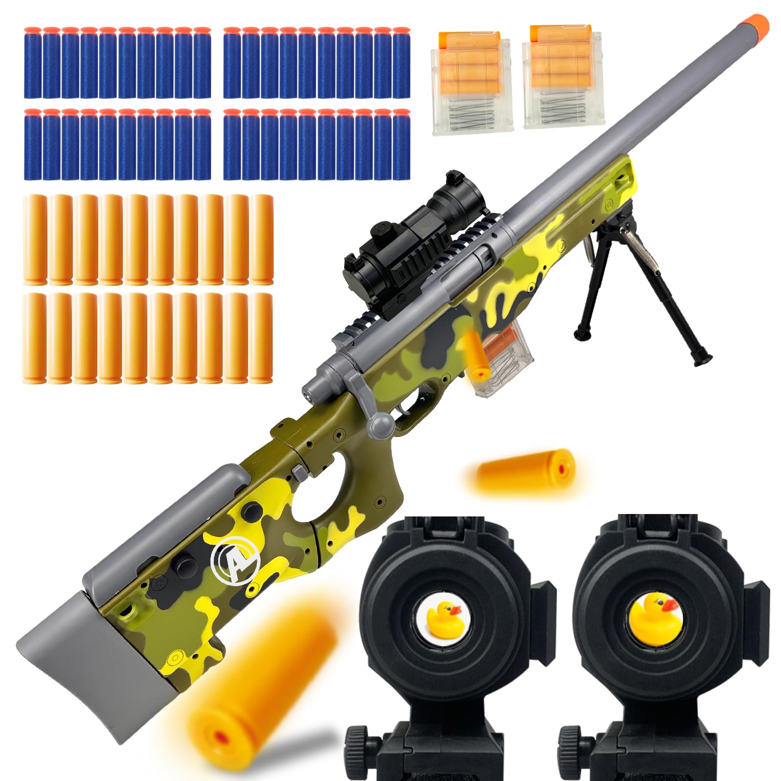 Amazon.com: AGM MASTECH AWM Foam Dart Blaster, Shell Ejecting