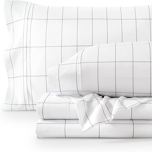 Bare Home - Juego de sábanas de microfibra ultrasuave de 1,800hilos, tamaño de dormitorio universitario, doble cepillado, bolsillo profundo, tamaño