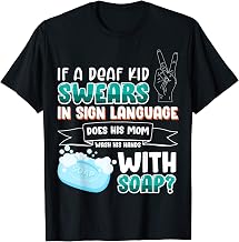 Sign language Interpreter Swearing in Sign Language ASL T-Shirt