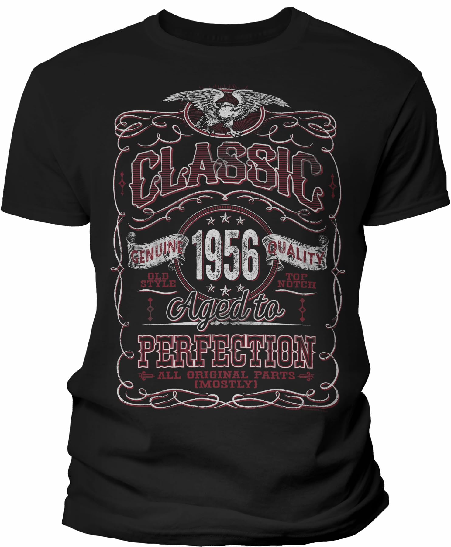 70th Birthday Gift for Men - Classic 1956 Aged to Perfection - 70th Birthday Shirt