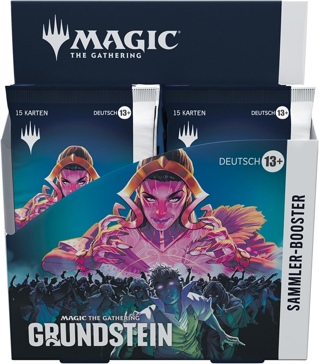 Magic The Gathering Foundation Stone Collector's Booster Display (German Version)