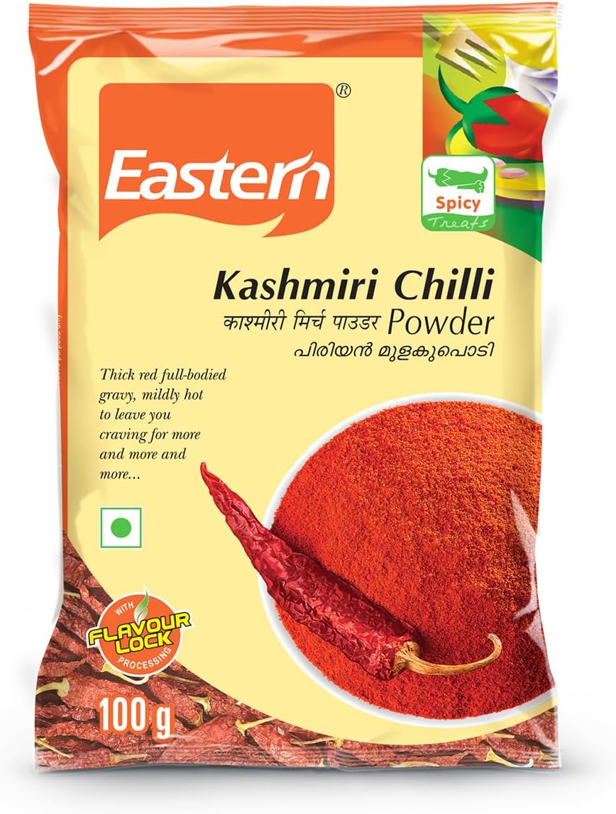 Eastern Kashmiri Red Chilli/Chilly Powder | Kashmiri Lal Mirchi Powder | 100 Grams | No Added Preservatives & Colours