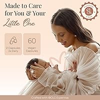 Vista 5 de Elevate Suplemento para la lactancia, apoyo natural para la lactancia materna, aumento del suministro de leche materna, fenogreco, moringa, alfalfa