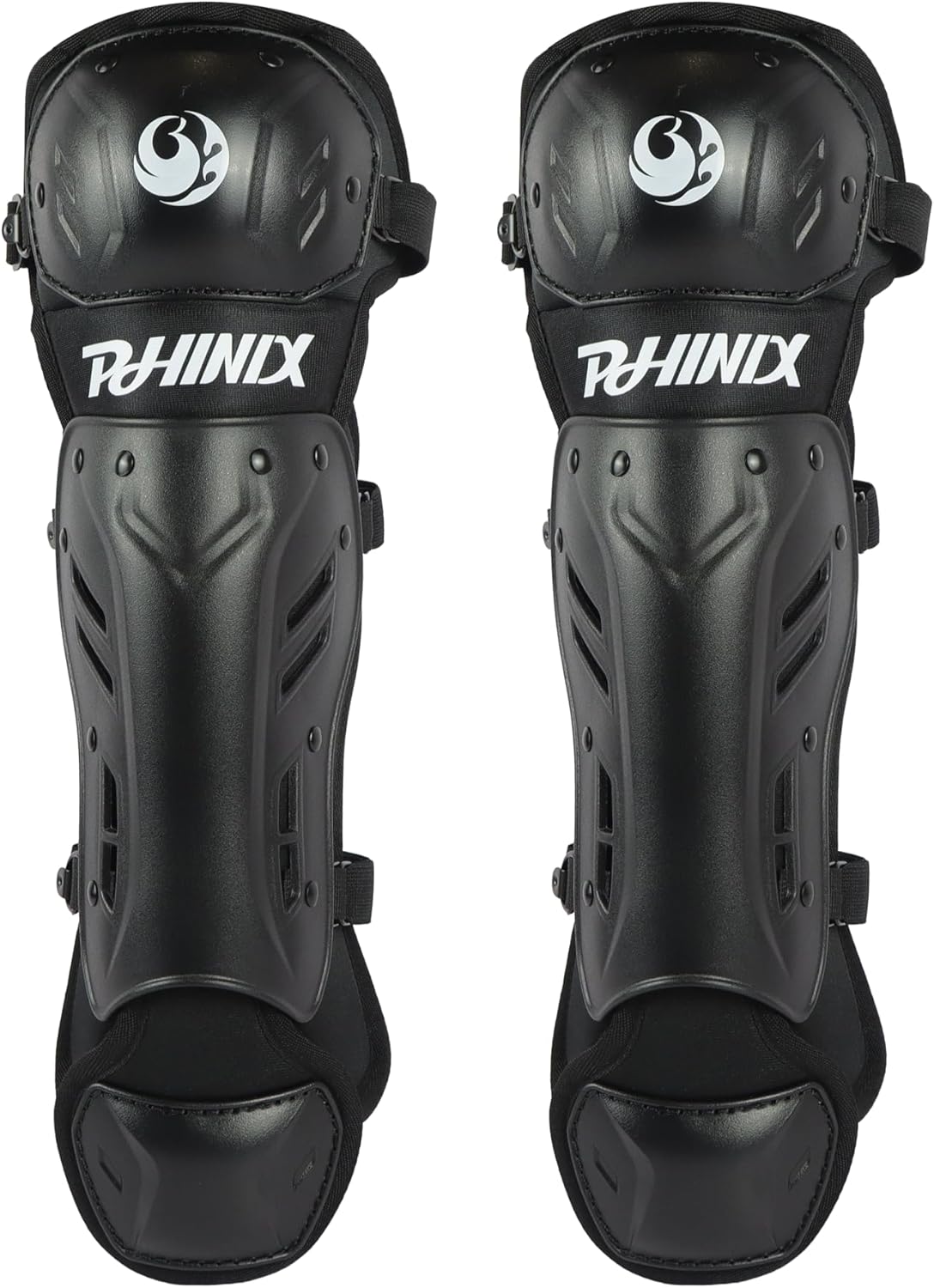 PHINIX 12" Catcher Chest Protector and Leg Guards, Recommended for Ages 6-9