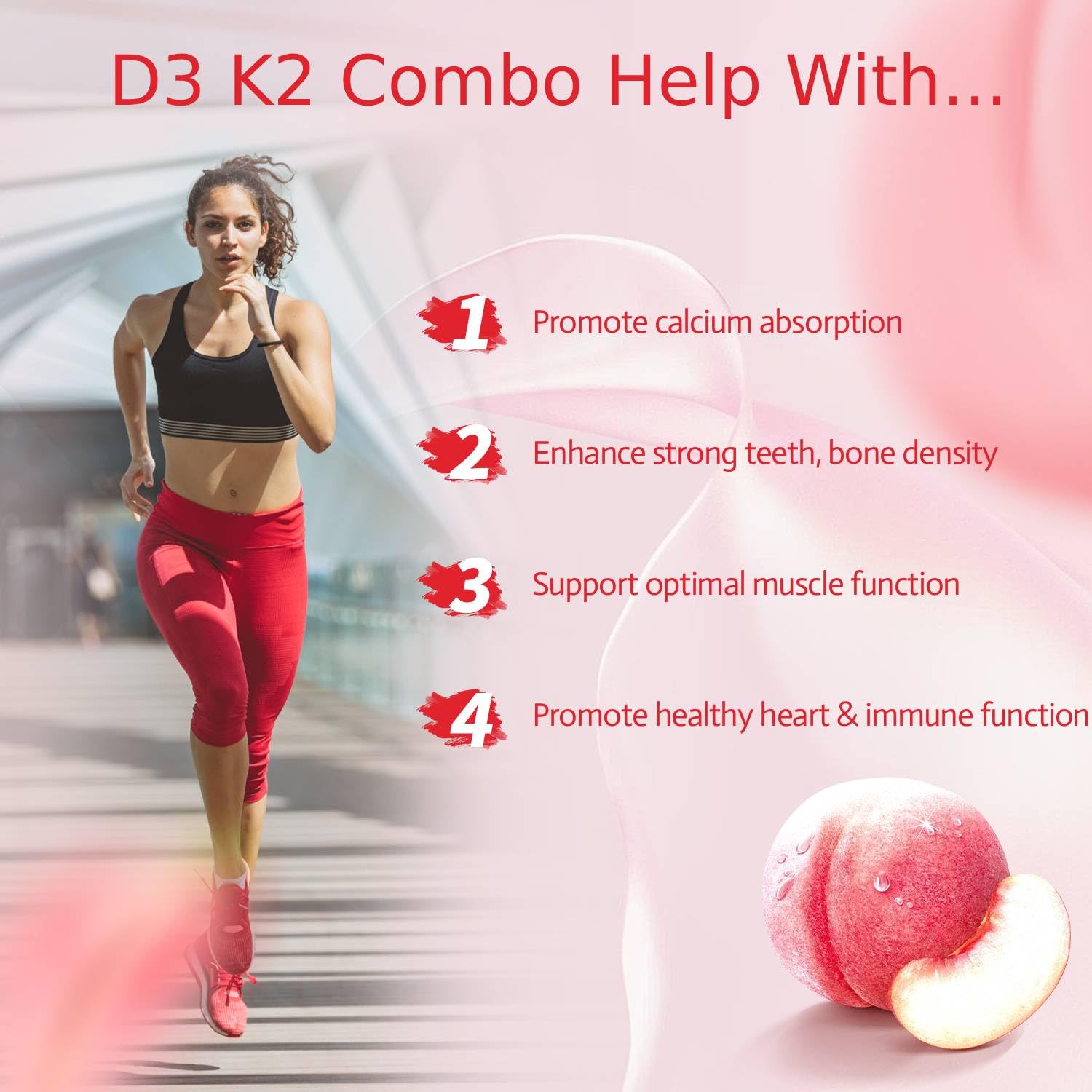 Vitamin D3 K2 Supplement Gummies for Adult, High Dose 9000 IU — Amazon image 6