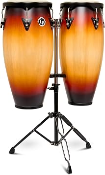 City II Series Conga Set w/Double Stand in Vintage Sunburst finish