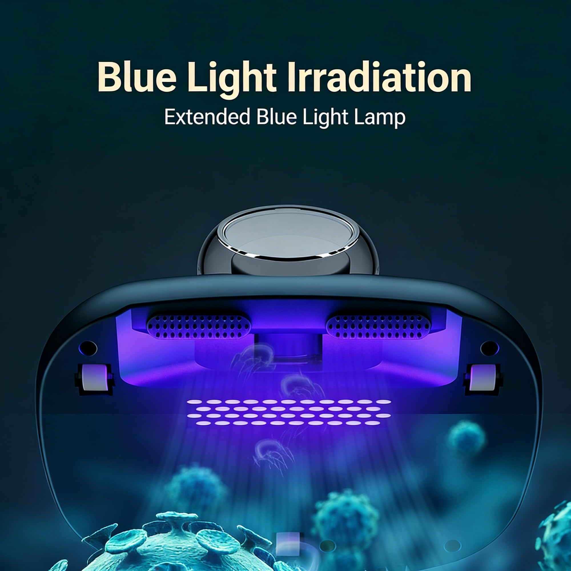 Aspirapolvere Per Acari Aspirapolvere Portatile Senza Fili Per Materassi Con Luce Blu E Filtro HEPA Potente Aspirazione E Pulizia Profonda Strumento Per La Rimozione Degli Acari Per Materassi, Cuscini