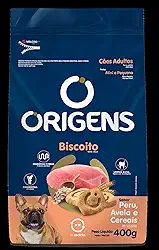 Origens Biscoito Para Cães Adultos De Pequeno Porte Sabor Peru 400g