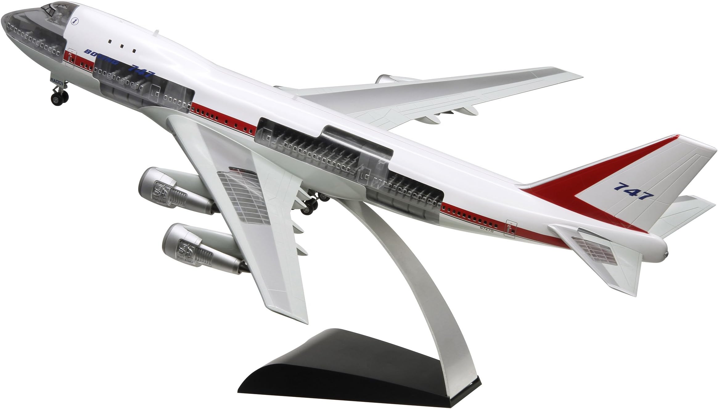 Dragon Models Boeing 747-100 Maiden Flight City of Everett Kit, 1:144 Scale