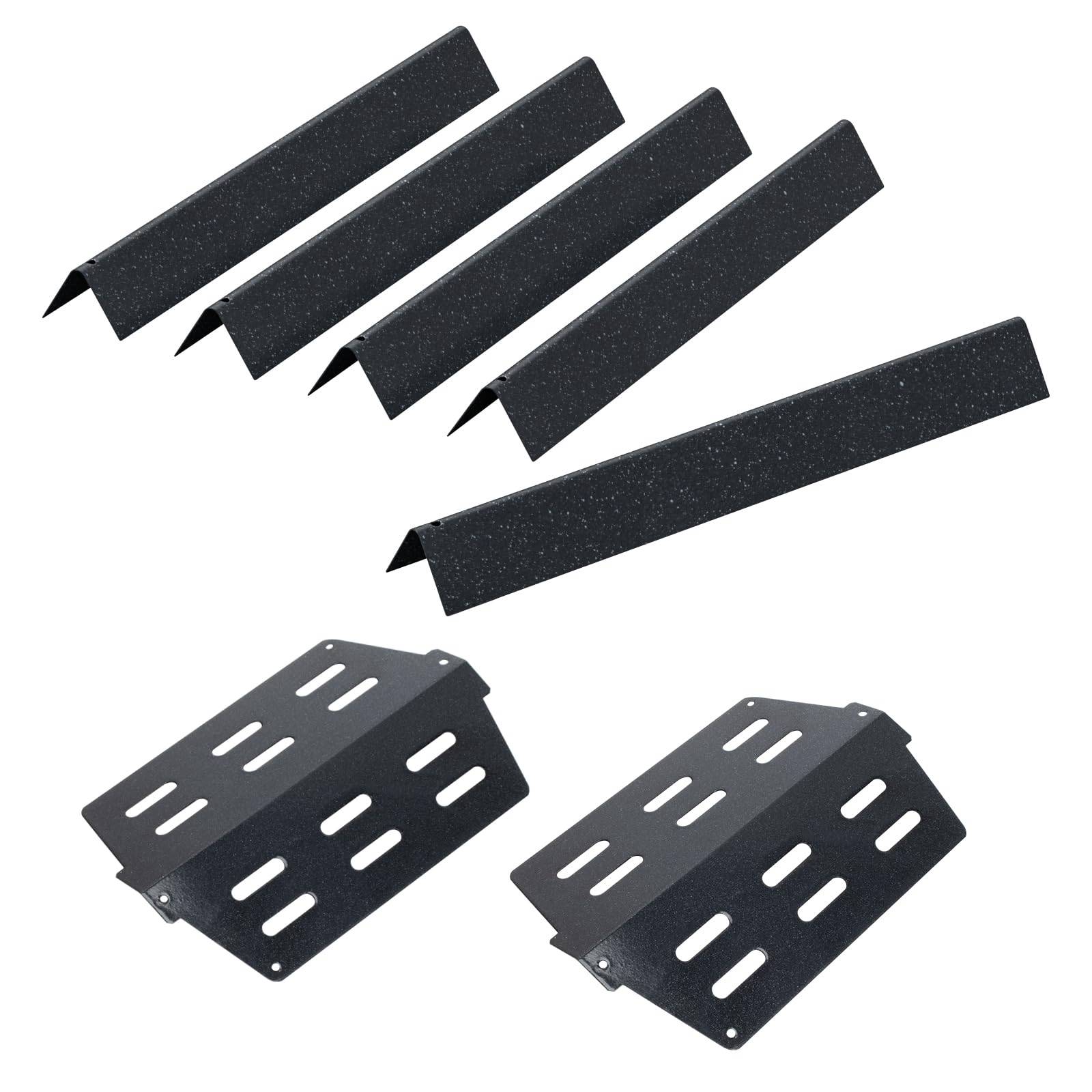 SHINESTAR Flavorizer Bars & Wärmeabweiser Für Weber Genesis 300 Serie – Edelstahl, 7-teiliges Set