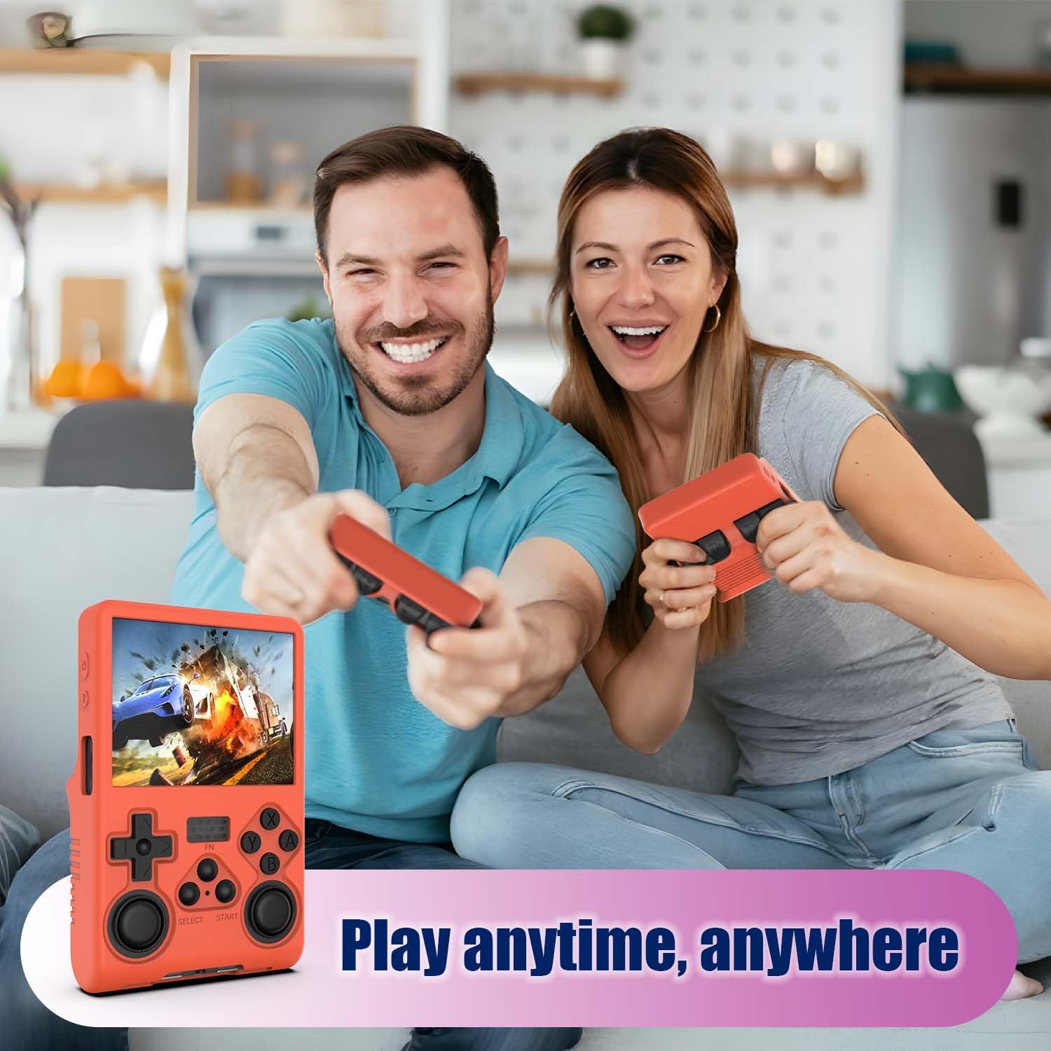 for R40S PRO Silicone Case with Lanyard (Red) image 2 of 7 B0DZXYMYG9