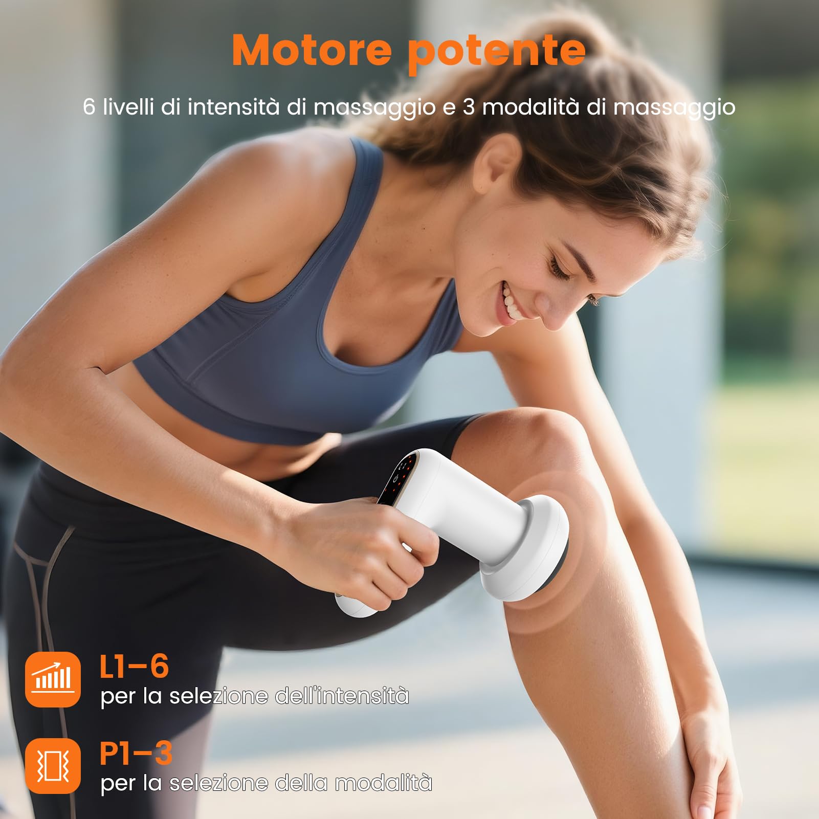 Massaggiatore Anticellulite Professionale Elettrico - Portatile Massaggiatore Linfodrenante con Riscaldamento 6 Livelli Intensità 3 Modalità di Massaggio Forme Rassodanti Rassoda e Scolpisce