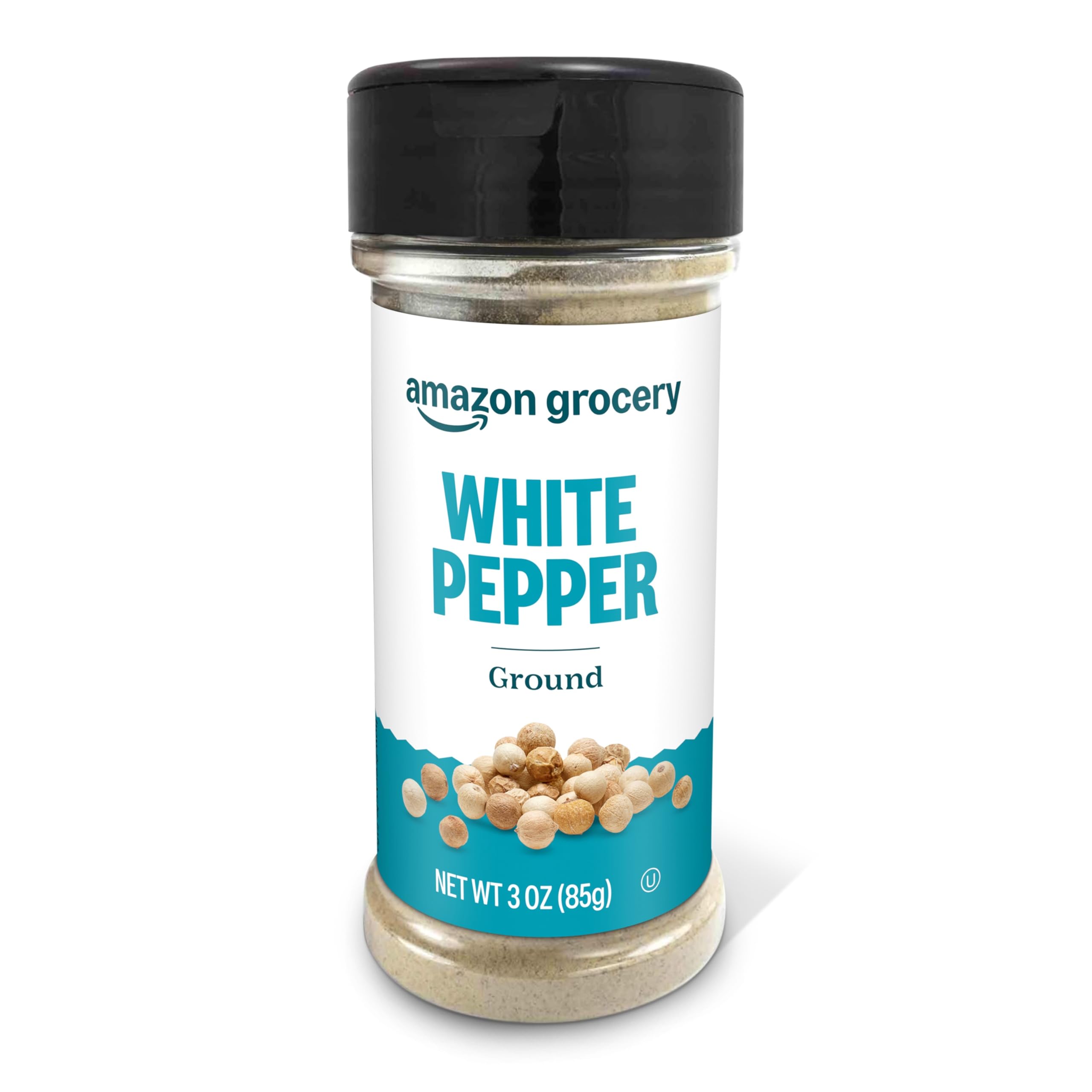 Amazon Grocery, Ground White Pepper, 3 Oz (Previously Happy Belly, Packaging May Vary)