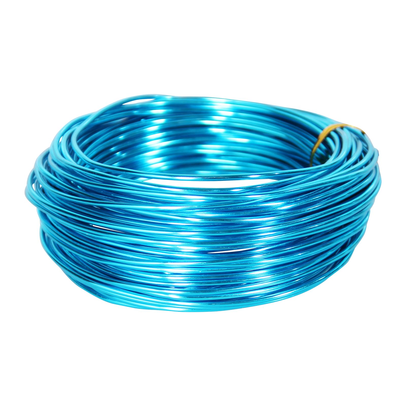 50 Feet Blue Aluminum Craft Wire, 12 Gauge 2mm Thickness Sculpting Wire - Image 3