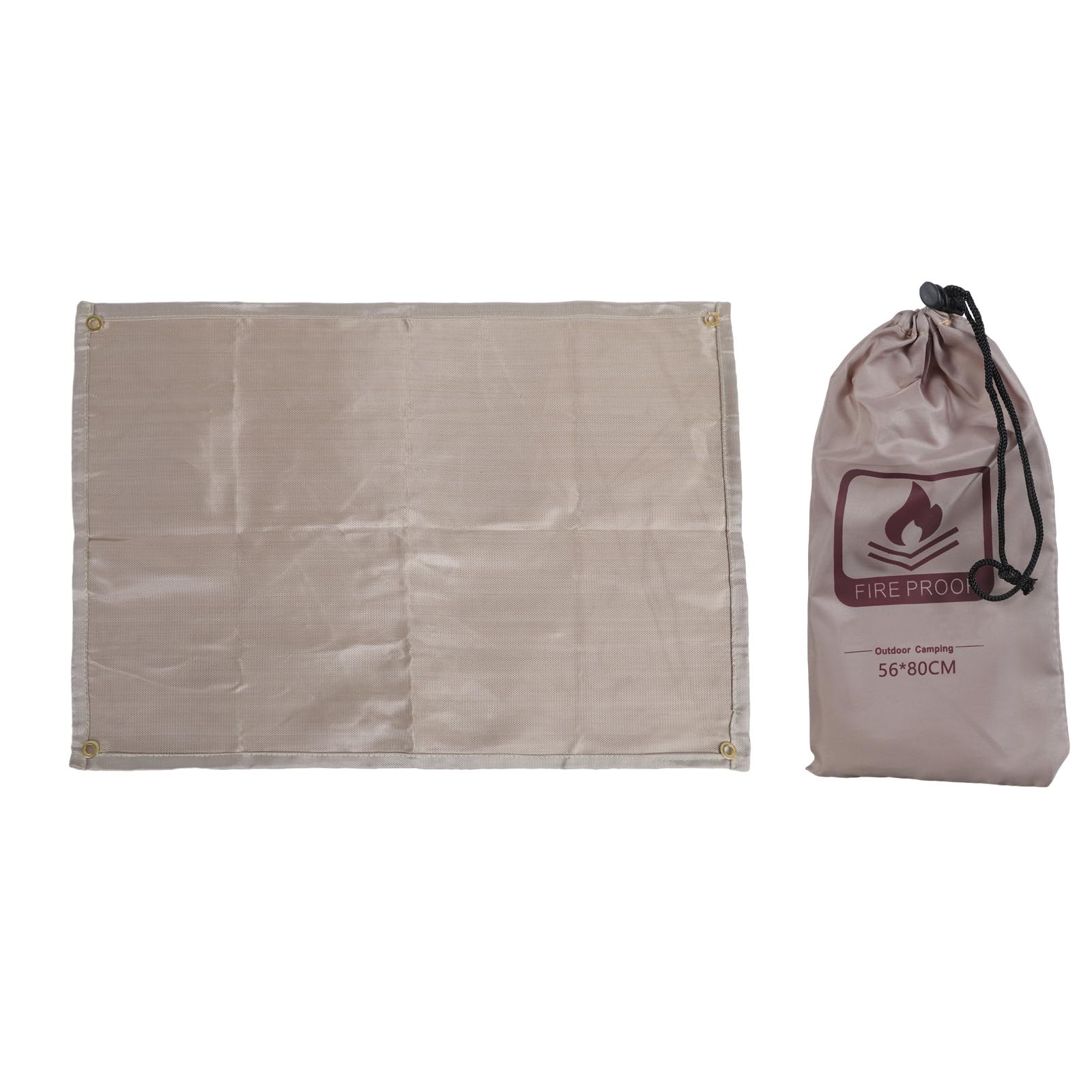 YROHGKPN Proof Barbecue Mat Practical Flame Retardant Insulation Pad Blanket for BBQ and Outdoor Backpacking Proof Mat