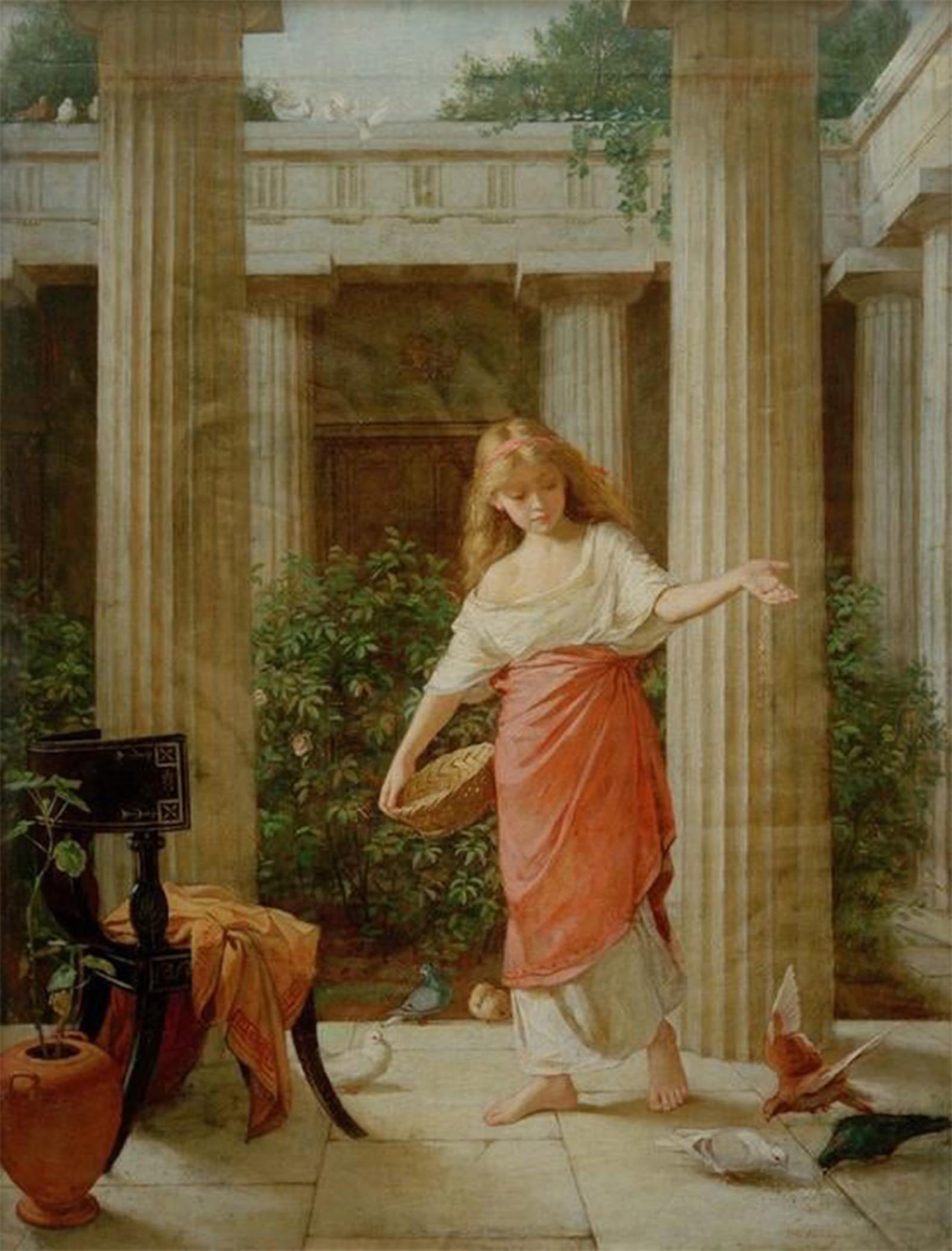 HRJUBWREE Retro Picture Art Painting Wall Poster Ulysses and the Sirens From Macmillan Posters by John William Waterhouse Vintage Art Print for Home Decor 60x90cm