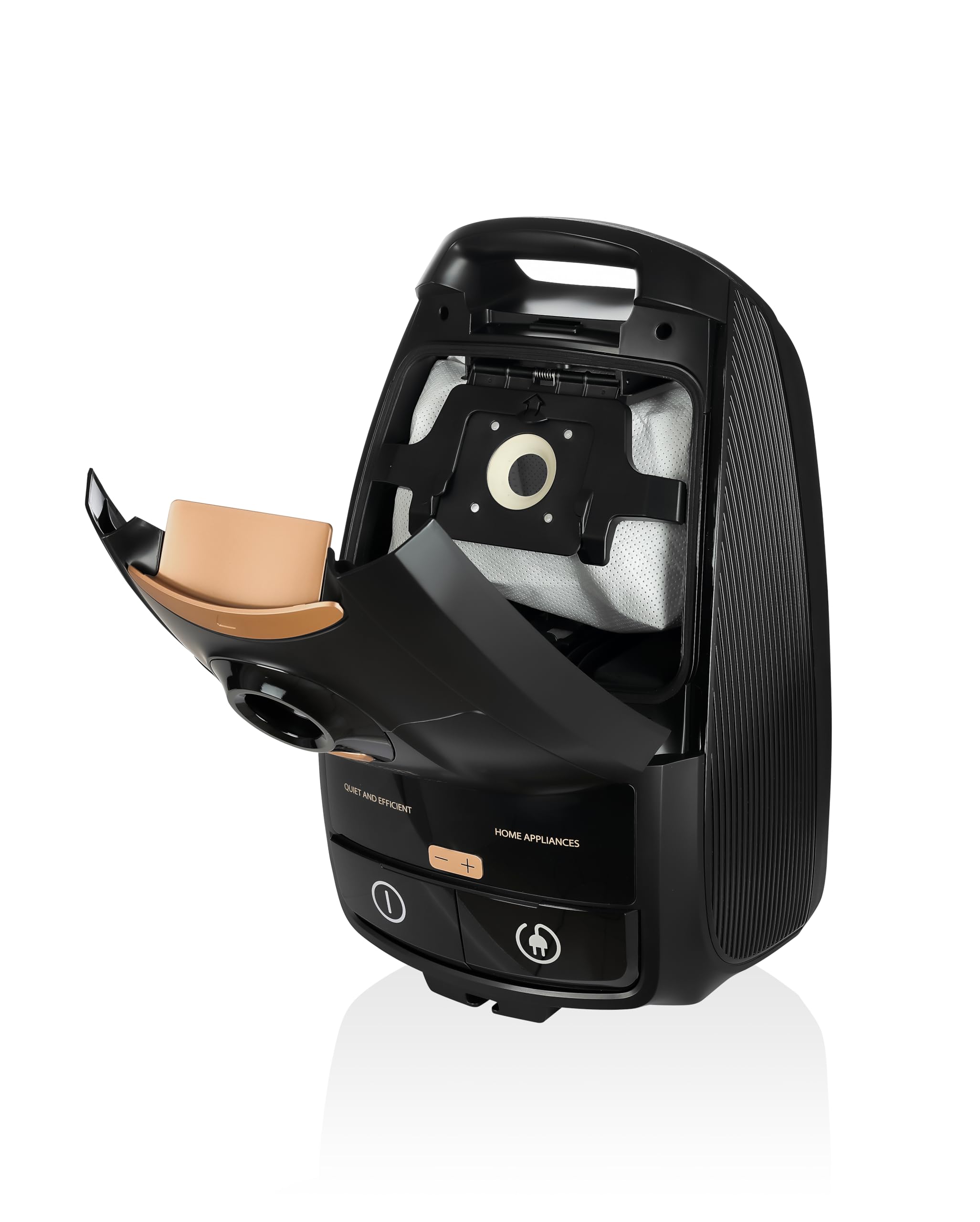 Zilan Aspirateur Traîneau 2400 W, Noir et Or