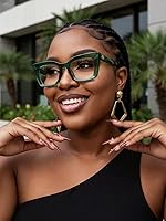 Vista 2 de VISOONE Cat Eye Blue Light Blocking Glasses TR90 Anti-glare Women Calida