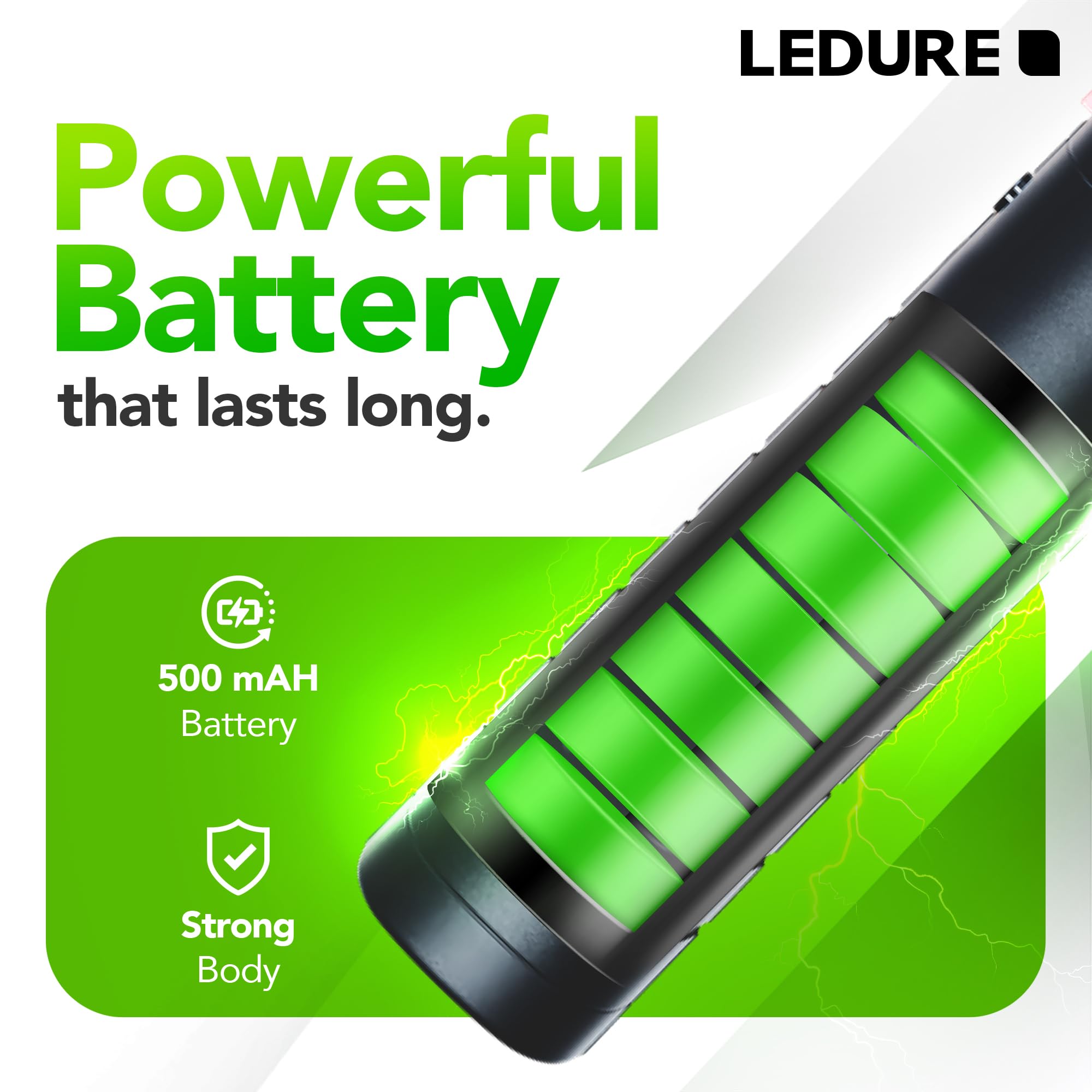 Ledure U Mosquito Racket|Rechargeable Mosquito Bat|6 Months Warranty|Pack-1 2