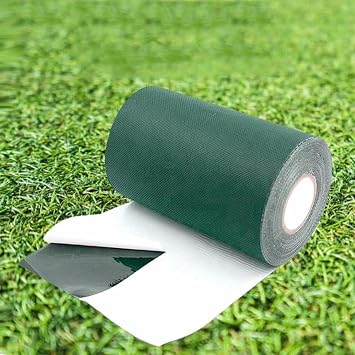 Turf Tape Artificial Grass Tape Self Adhesive Turf Seam Tape for Artificial Turf, Tape for Connecting Turf, Lawn, Fake Grass Carpet 6" x 33