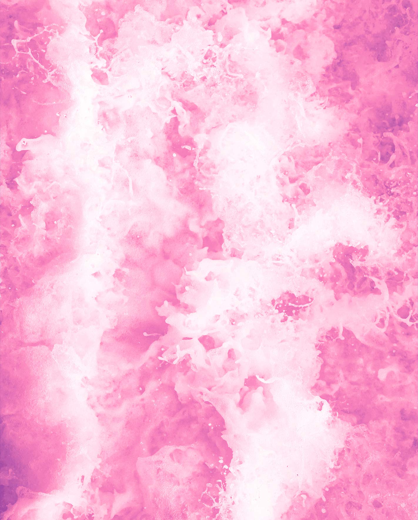 Komar Wall Picture, Pink, white, 50L x 40W cm