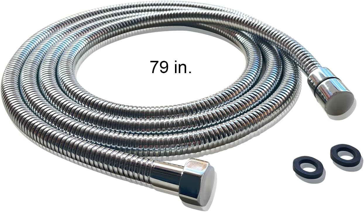 Tidier Shower Hose, 79-inch Extra Long Shower Head Hose Replacement ...