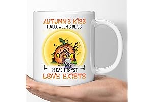 Novelty Gift Mugs That Express Autumn's Passions - Autumn Kiss Coffee Mugs