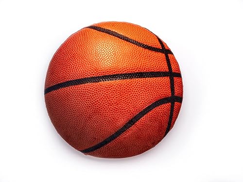 Miniatura 2 de Almohada de espuma viscoelástica multiusos de baloncesto de 18 pulgadas, novedosa almohada decorativa con estampado 3D de franela de microfibra