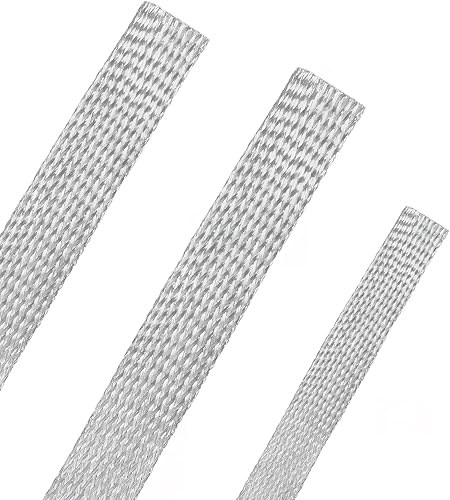 Copper Wire Loom - EMIRFI Shielding Flexible Cable Management for Automotive Audio, Industrial Expandable Cables, Marine Wiring & Computer Case