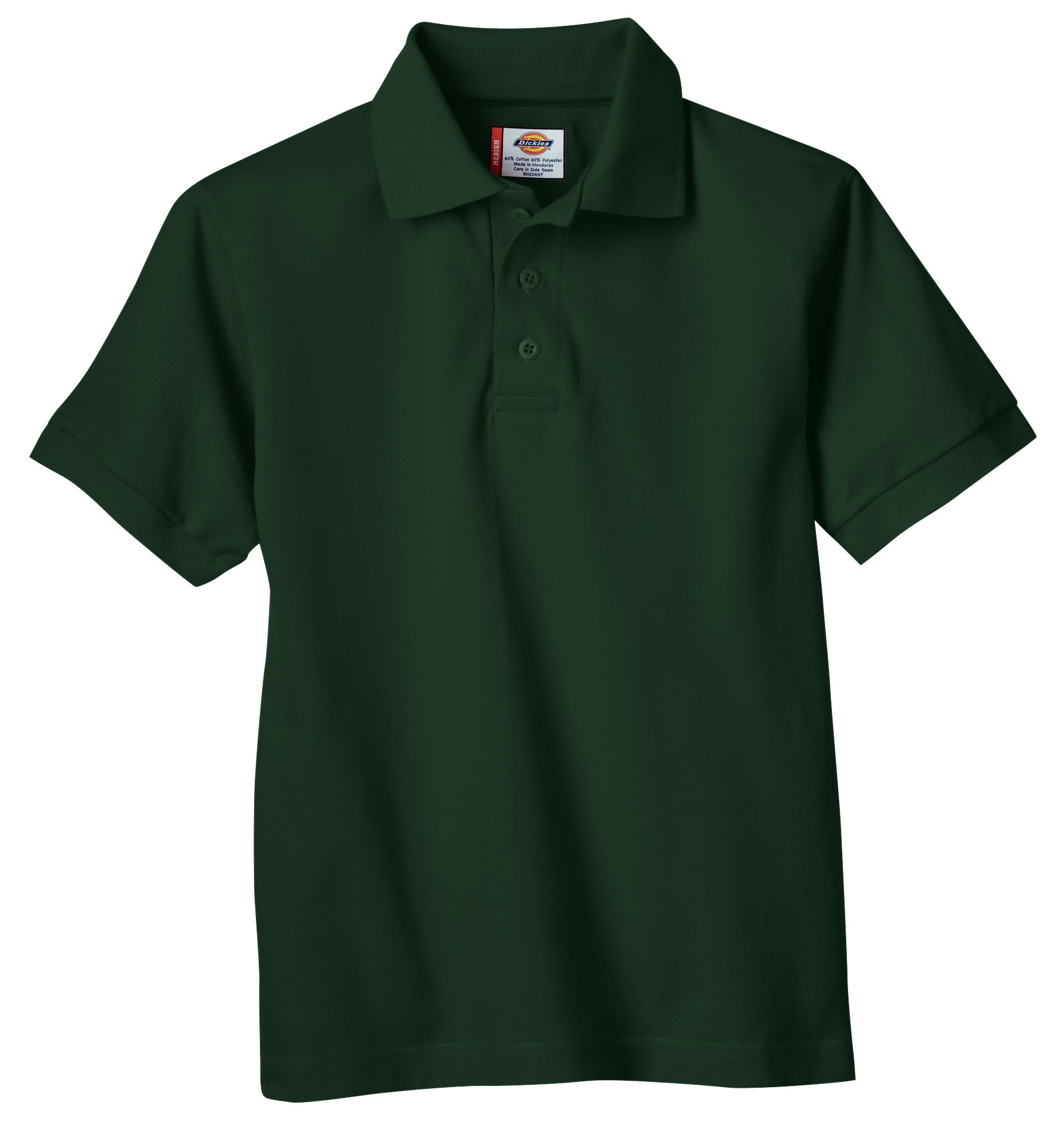 DickiesBoys' Short Sleeve Pique Polo