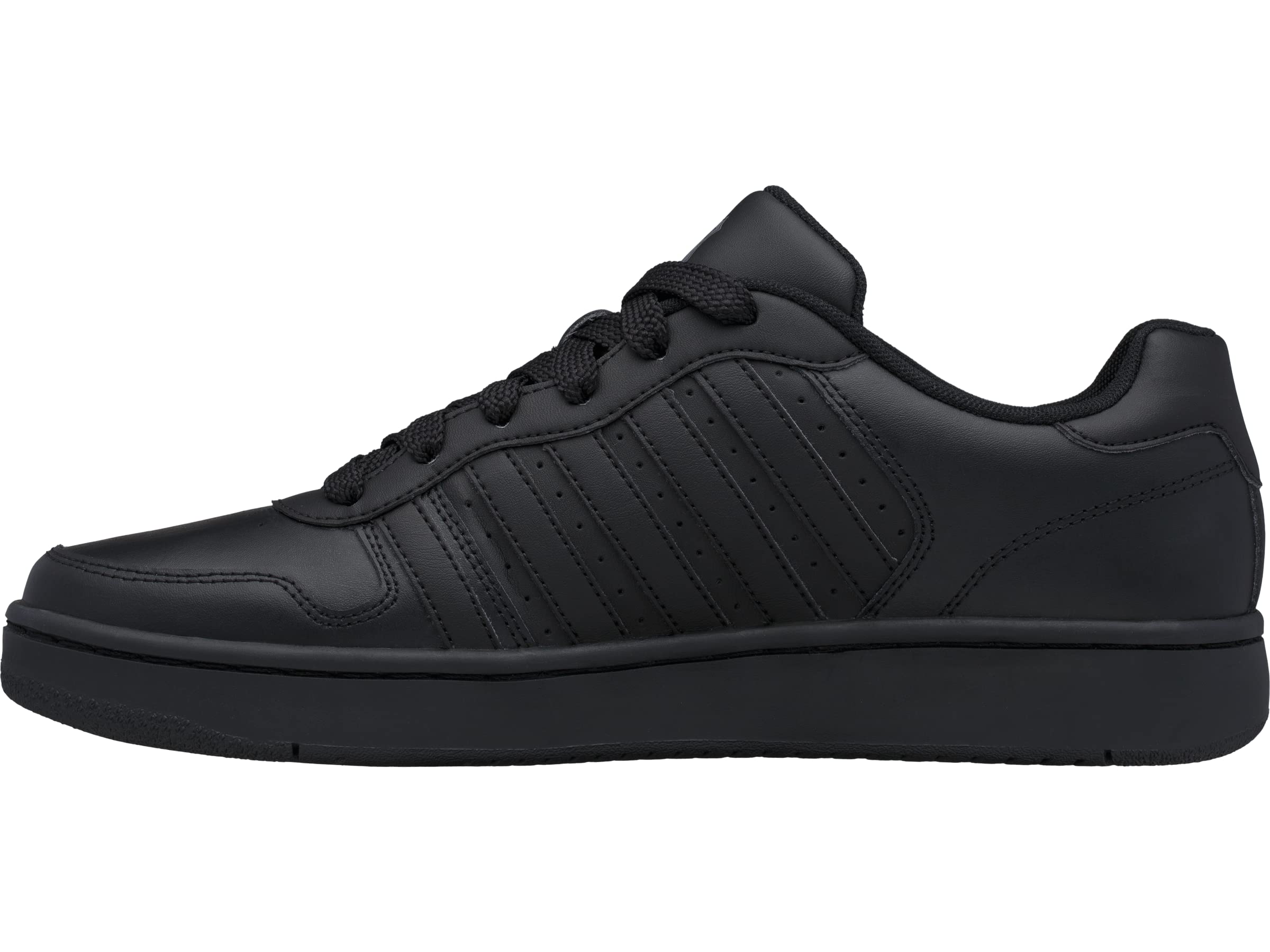 K-Swiss Court Palisades Herren Sneaker Sportschuhe 06931-001-M Schwarz | Erlebe mit den K-SWISS Court Palisades Herren Sneakern perfekten Komfort, sportlichen Stil und langlebige Qualität.