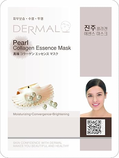 Dermal Pearl Collagen Essence Mask (5 Pack)