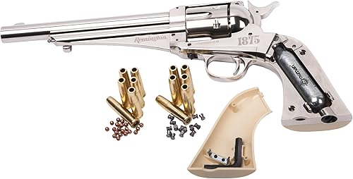 Miniatura 4 de Benjamin Sheridan Remington 1875 BBRevólver de pellets alimentado por CO2