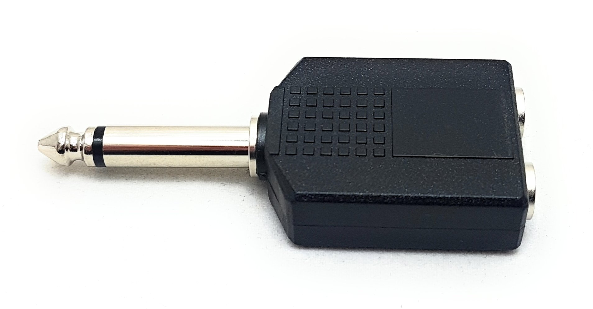 Maincore6.35mm Mono Jack Plug to 2 x 6.35mm Twin Mono Jack Socket Y Splitter Adapter.