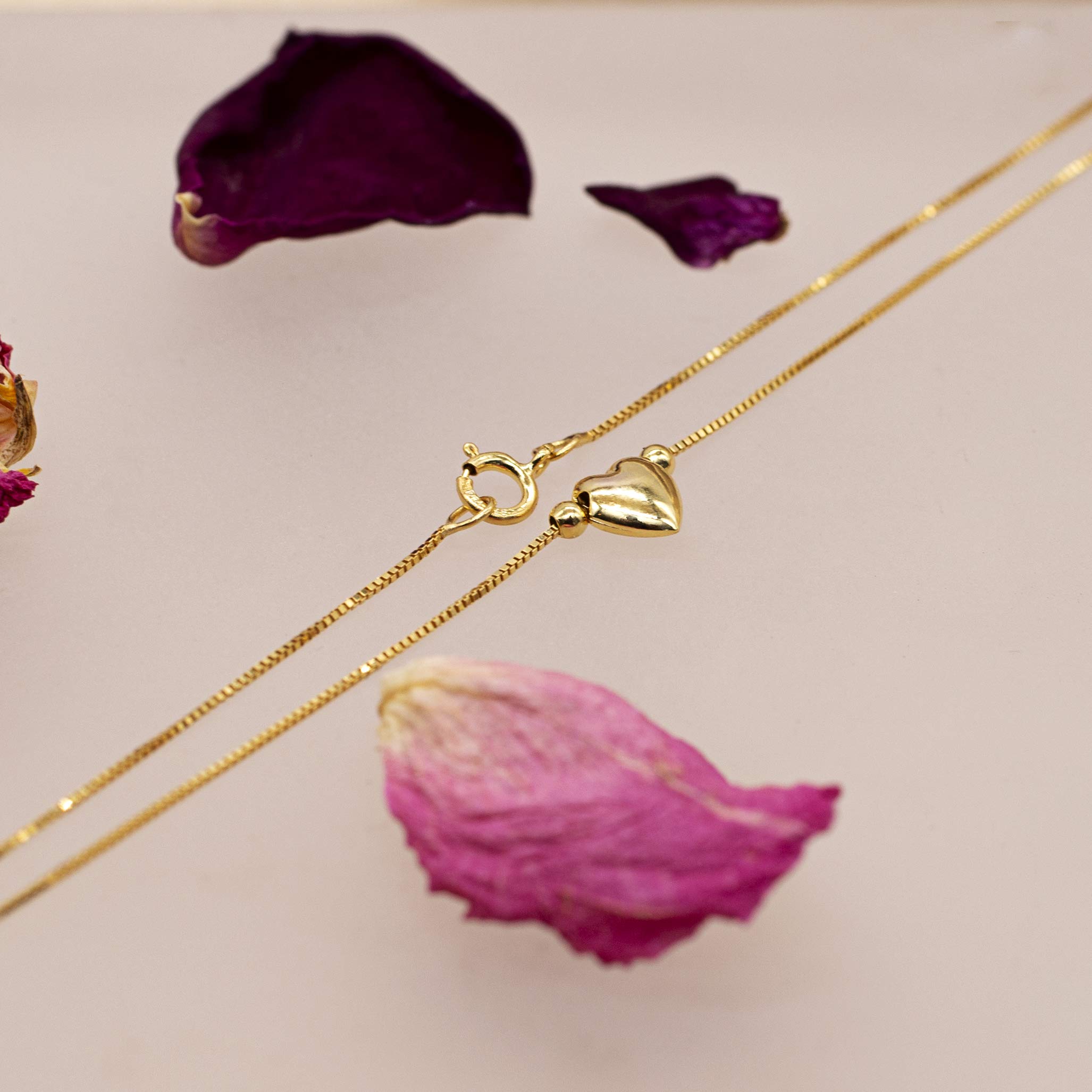 CARISSIMA Damen-Fußkette 9 Karat (375) Gelbgold 24 cm