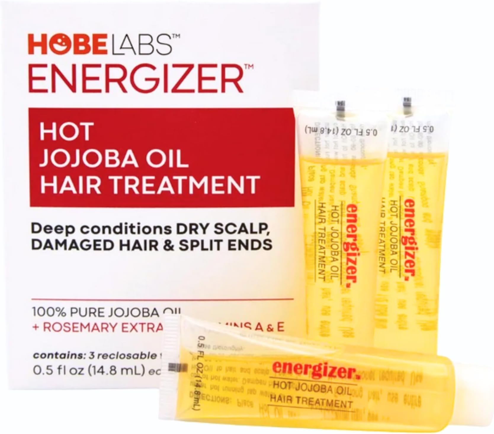 Energizer Hot Jojoba Oil Hair Treatment - 0.5 fl oz