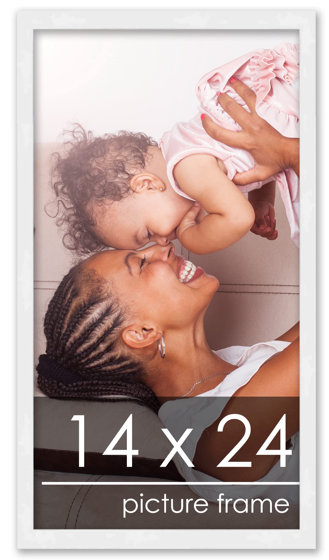 Poster Palooza 14x24 White Frame