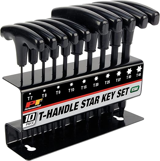 Performance Tool W80276 10Piece Star THandle Allen Wrench