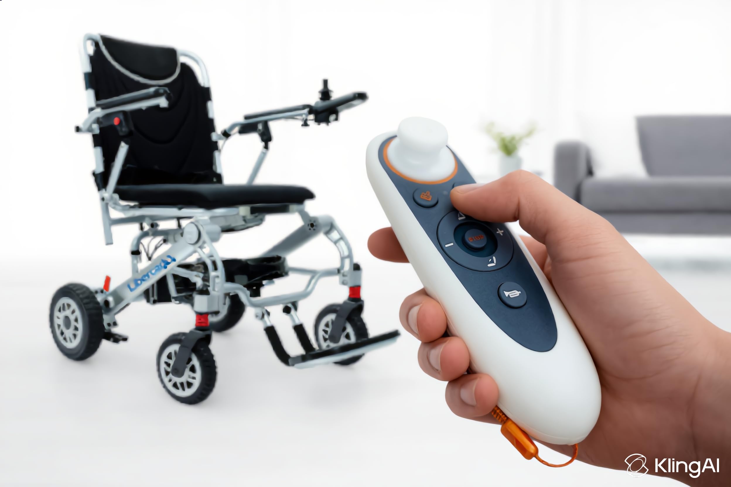 Silla de ruedas eléctrica Lena con mando a distancia