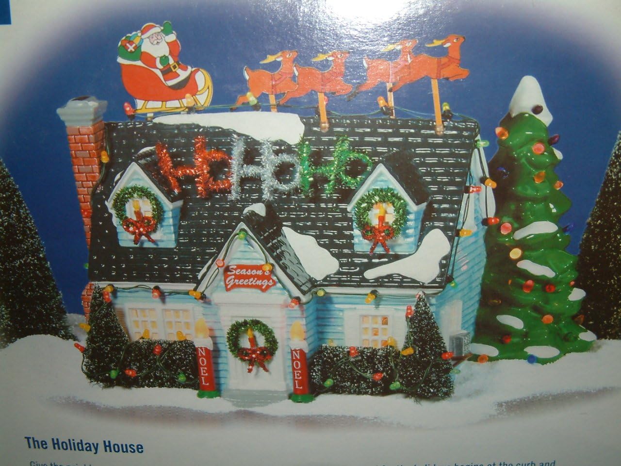 Department 56 Snow Village - The Holiday House